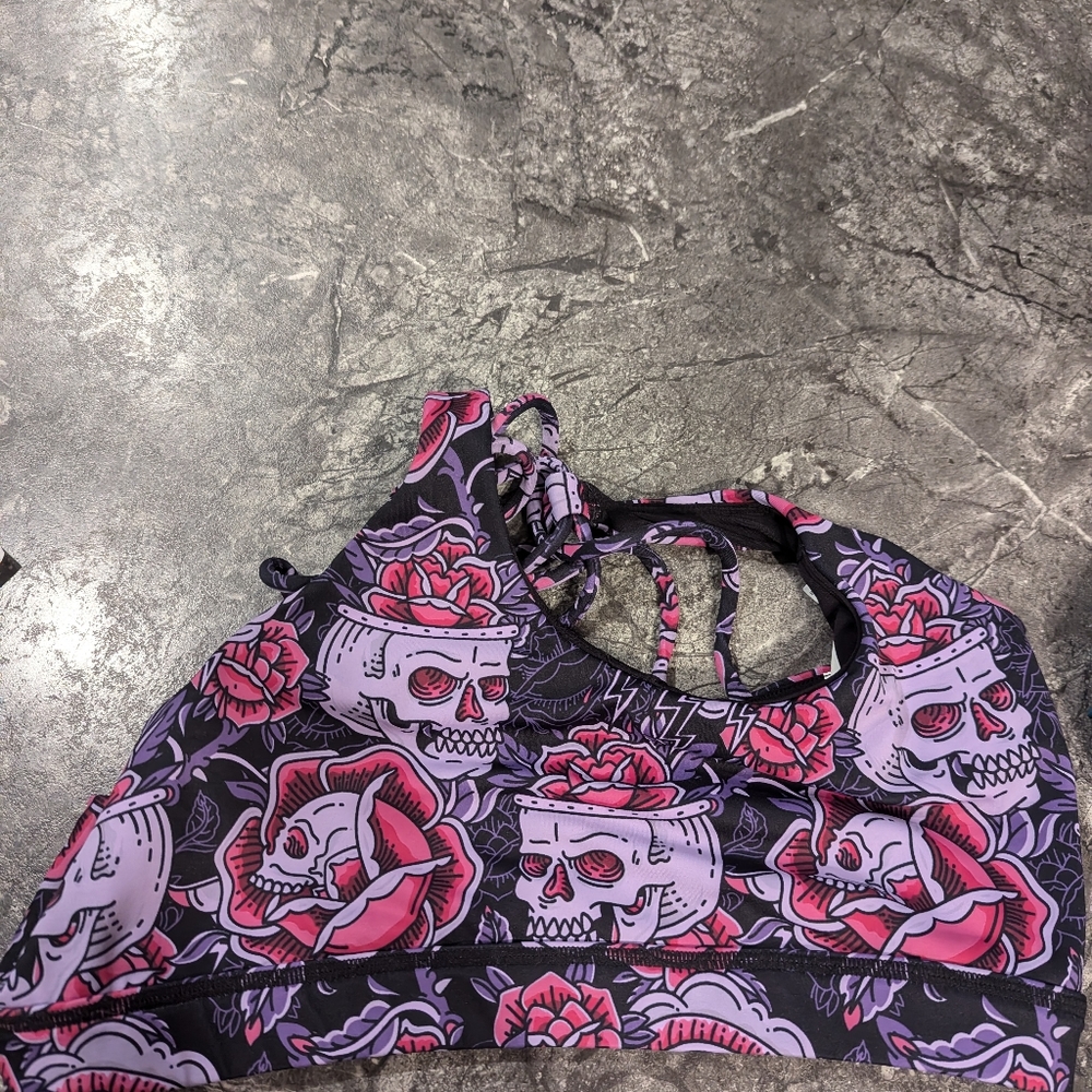 Butterfly back bra
